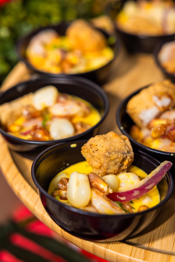 SuViche ceviche dishes served at Chef Showdown