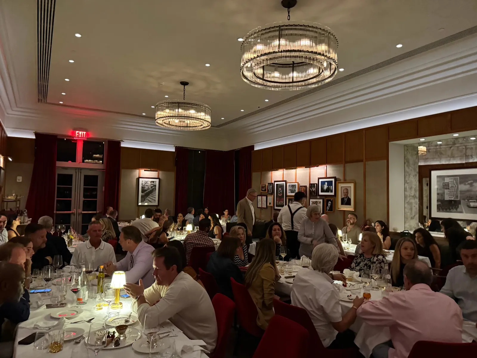 Long-table dinner at Rao's