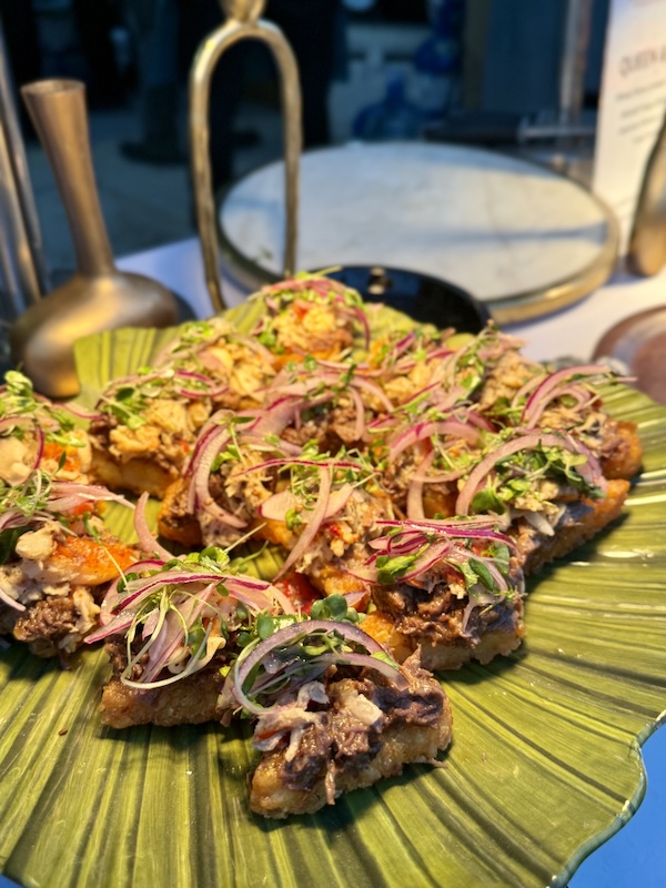 Rusty Pelican dish served at Chef Showdown