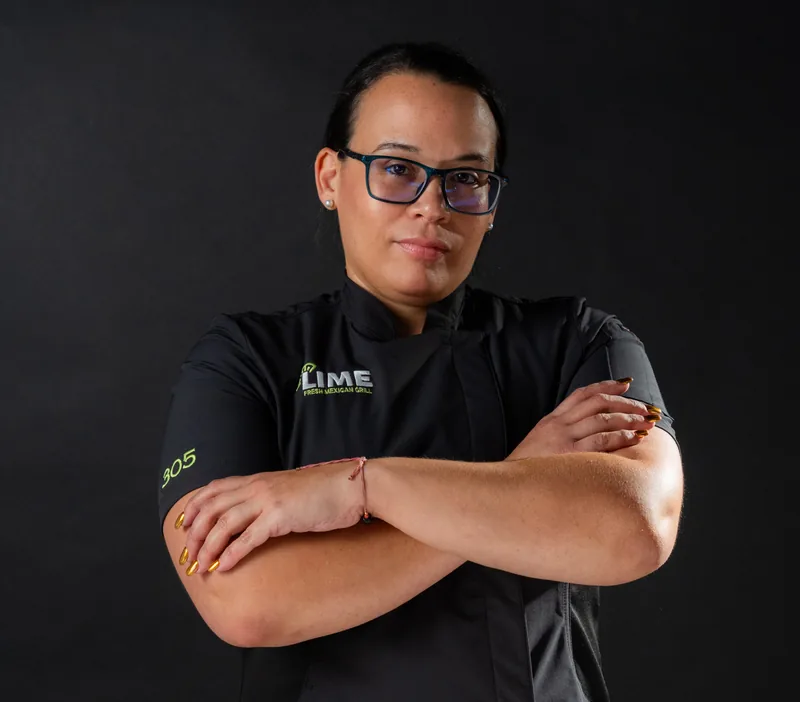 Chef Chef Sharon Fernandez, Lime Fresh Mexican Grill